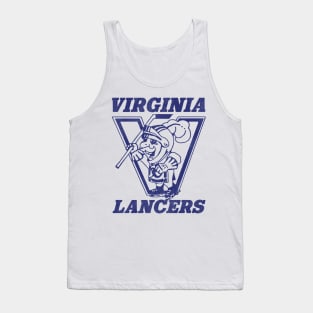 Defunct Virginia Lancers Hockey Team Tank Top